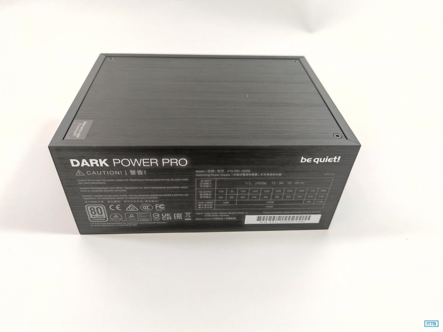 test be quiet! Dark Power Pro 13 1300W, recenzja be quiet! Dark Power Pro 13 1300W, opinia be quiet! Dark Power Pro 13 1300W