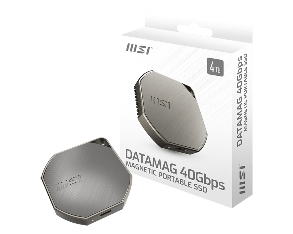 MSI DATAMAG 40 Gbps. Magnetyczny dysk SSD do 4000 MB/s 
